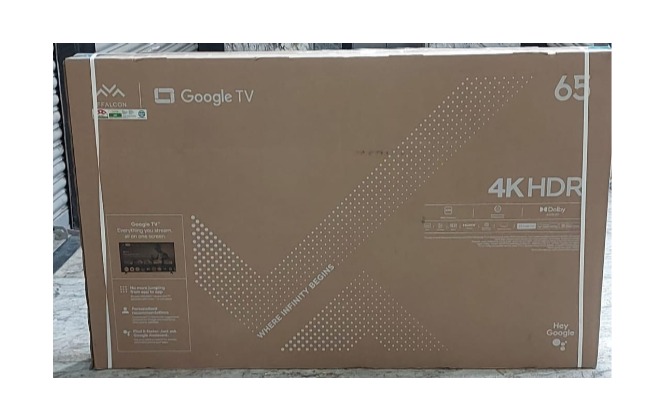 iFFALCON 65" Inches 4k Google TV Model No:65U65