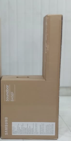 Samsung (HW-B45E/XL) 3 speakers Wireless Subwoofer, Dolby Digital and DTS Virtual X 300 W Bluetooth Soundbar (Black, 2.1 Channel)