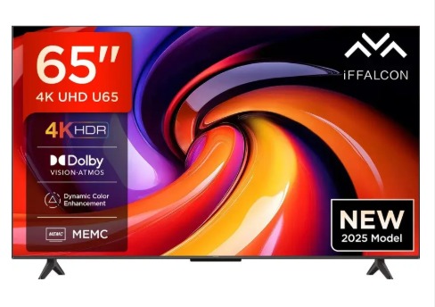 iFFALCON 65" Inches 4k Google TV Model No:65U65