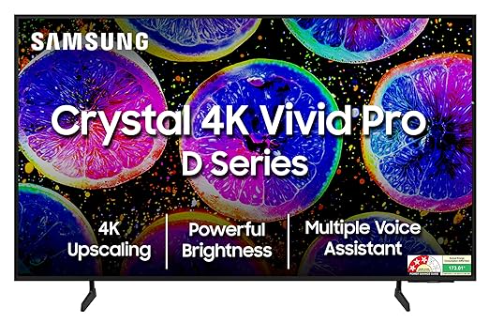 Samsung 55” 4K Vivid Pro Model No: UA55DUE77AKLXL