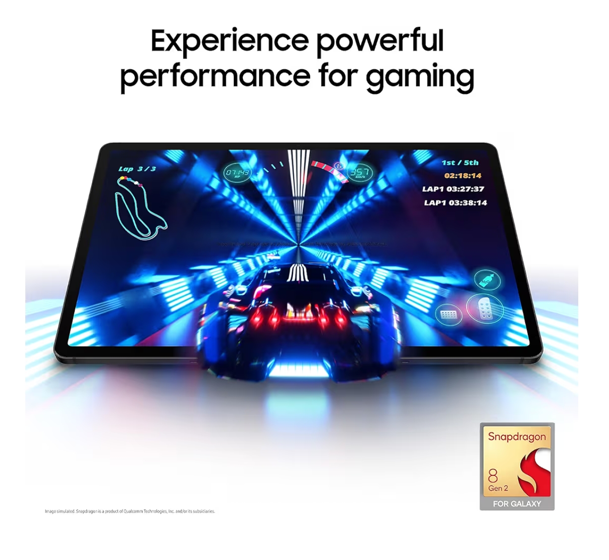 Samsung Tab S9 8+128 Wifi Only Dynamic AMOLED 2X Display 11 Inches