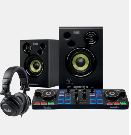 HERCULES DJ Starter Kit Wired DJ Controller