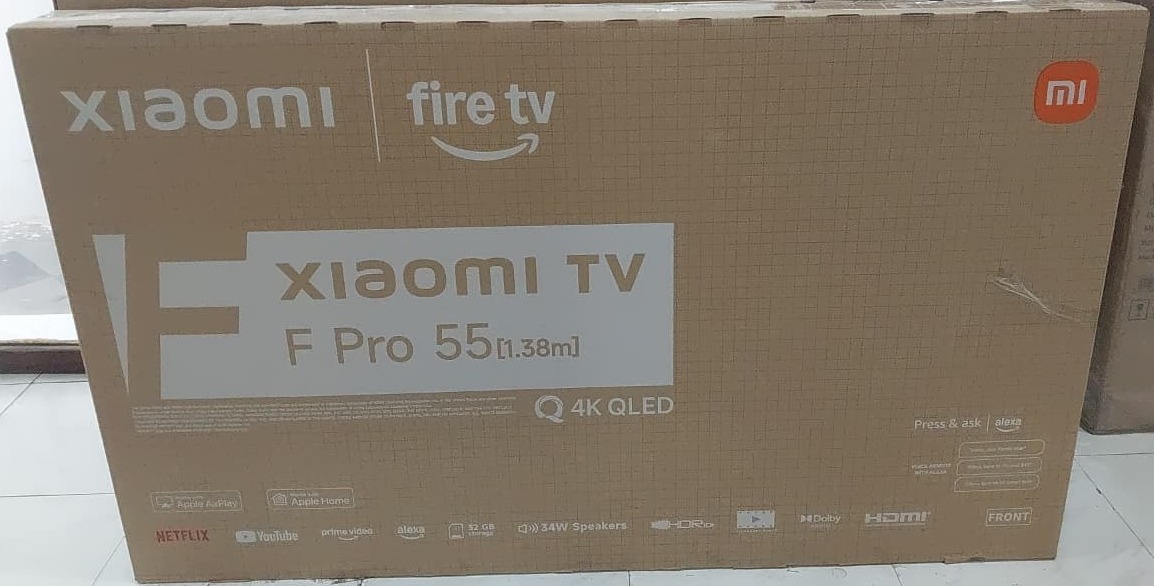 XIAOMI F Pro 138 cm (55 inch) QLED Ultra HD (4K) Smart Fire TV  (MODEL L55MB-FPIN)